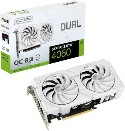 Dual GeForce RTX 4060 Evo White